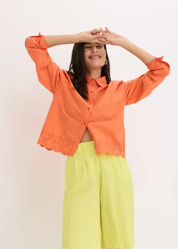 Bermuda in morbido misto viscosa, bonprix