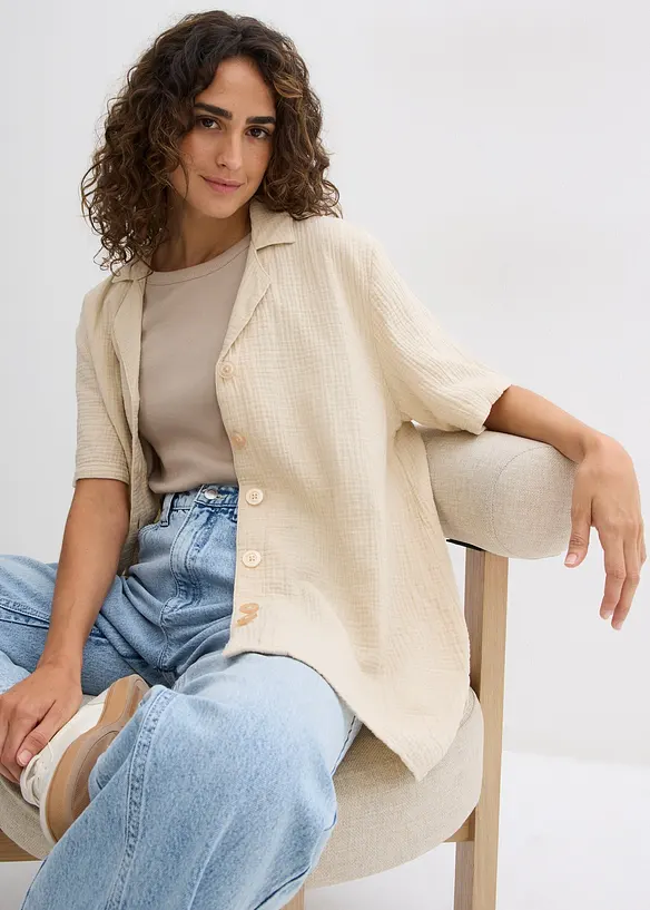 Camicia in mussola, bonprix