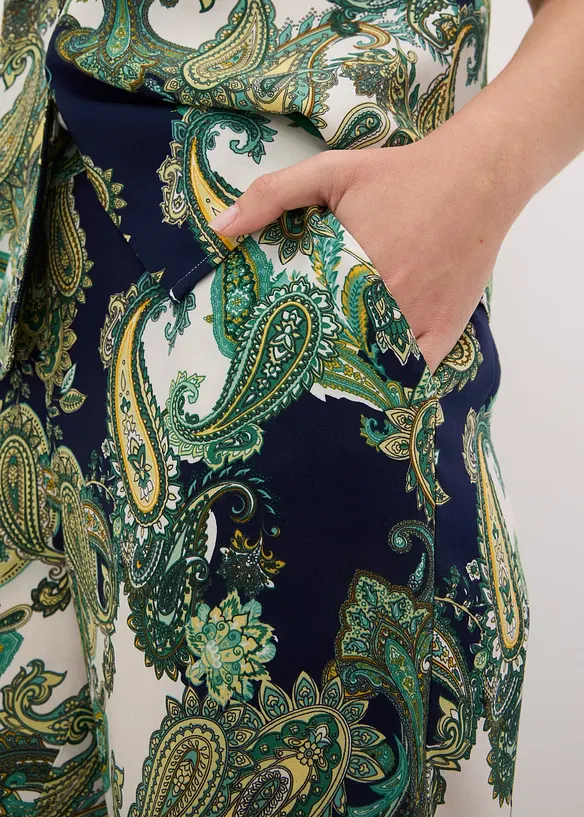 Pantaloni fantasia in viscosa fluente, bonprix