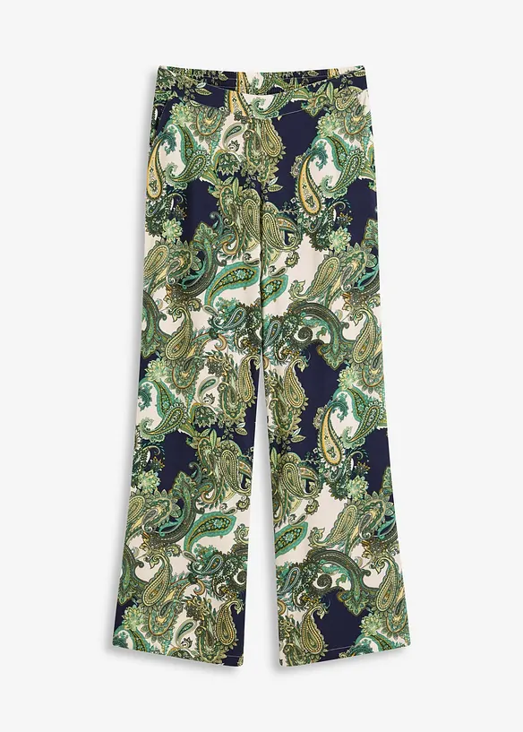 Pantaloni fantasia in viscosa fluente, bonprix