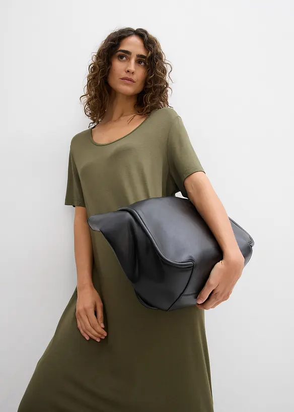 Abito in jersey di misto viscosa fluente, bonprix