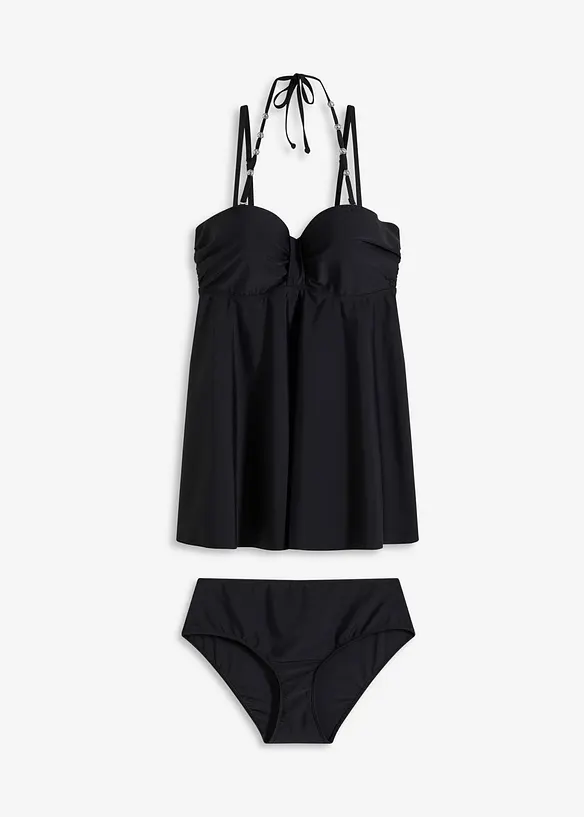 Tankini lungo (set 2 pezzi), bonprix