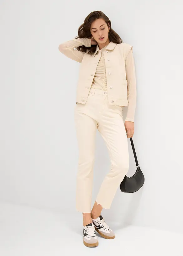 Gilet in jeans, bonprix