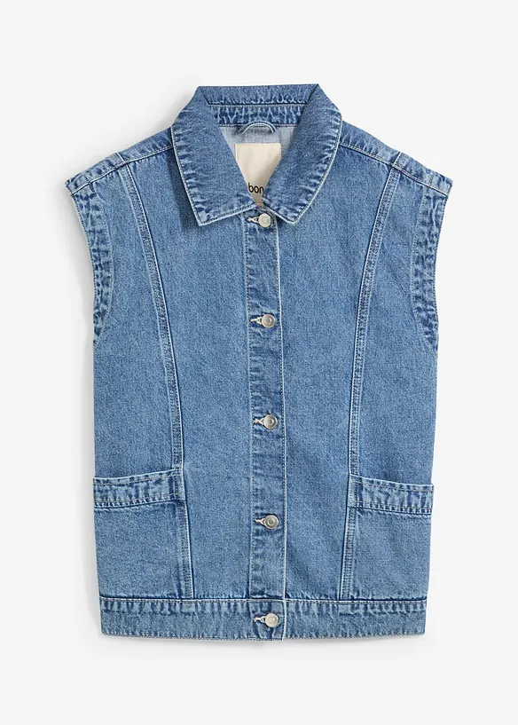 Gilet in jeans, bonprix
