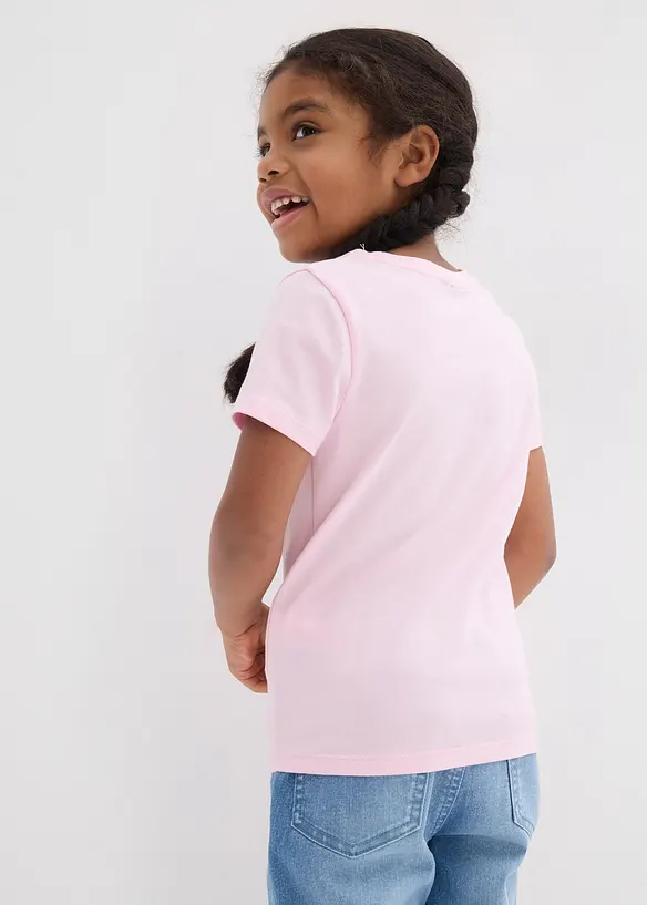 T-shirt in cotone biologico (pacco da 3), bonprix