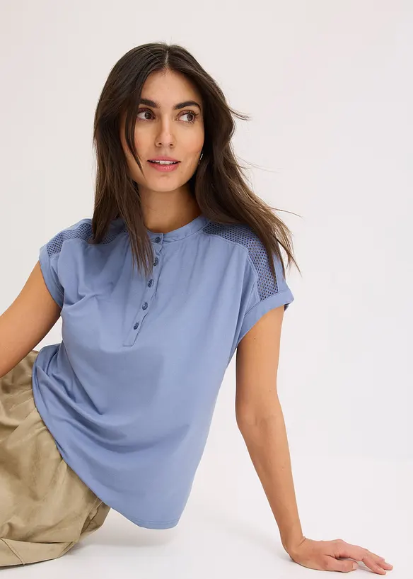 Maglia con pizzo, bonprix