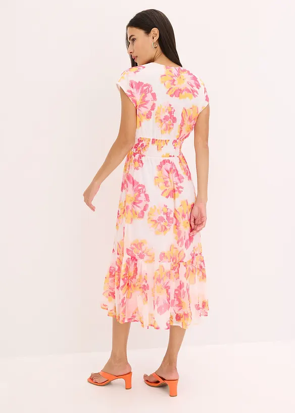 Abito midi fantasia, bonprix