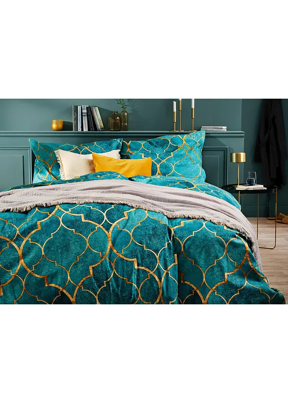 Biancheria da letto con fantasia grafica, bonprix