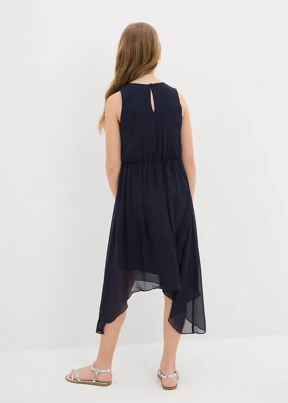 Abito in chiffon con paillettes, bonprix
