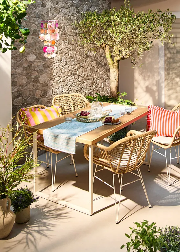 Sonaglio a vento Boltze in conchiglia capiz, Boltze Home Collections