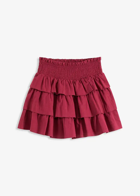 Minigonna in puro cotone, bonprix