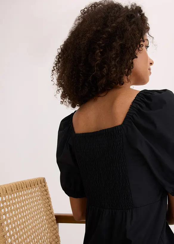 Abito midi in puro cotone biologico, bonprix