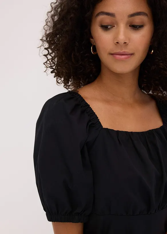 Abito midi in puro cotone biologico, bonprix