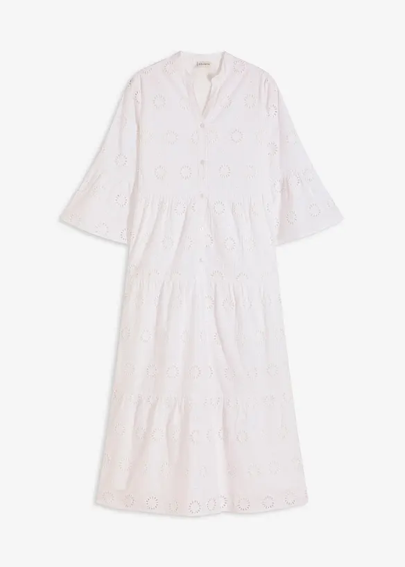 Abito lungo in puro cotone, bonprix