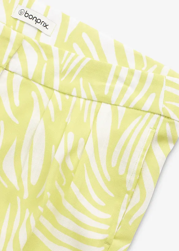 Pantaloni a palazzo con cinta comoda, bonprix