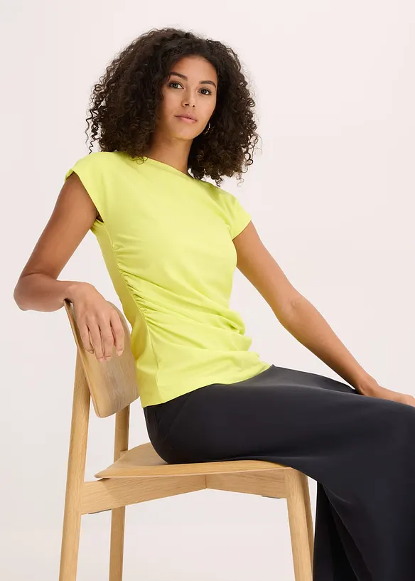Maglia in cotone elasticizzato, bonprix