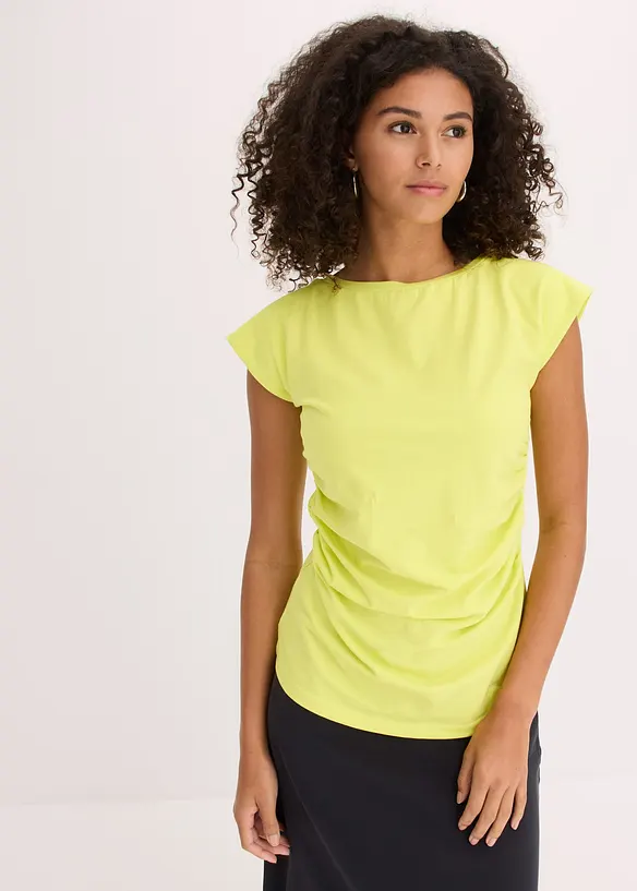 Maglia in cotone elasticizzato, bonprix