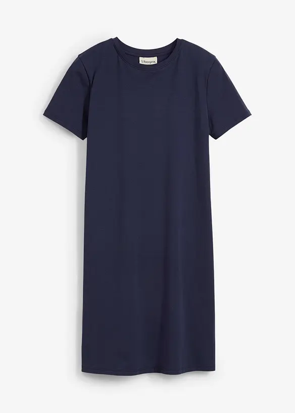 Abito di jersey in misto cotone biologico elasticizzato, bonprix