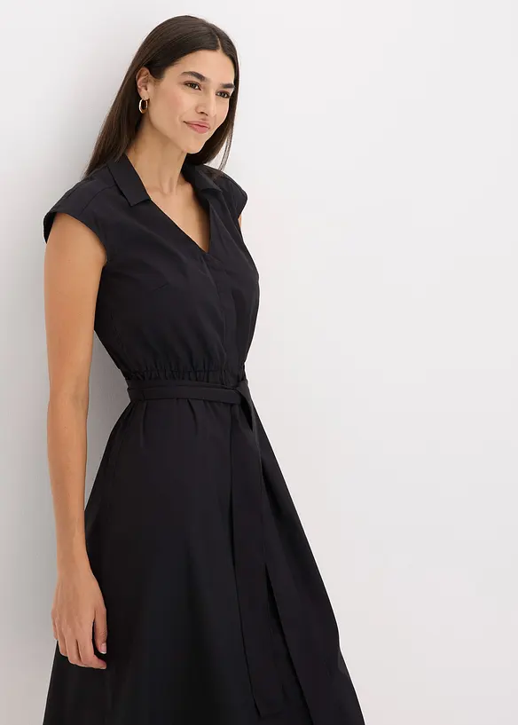 Abito con cintura da annodare, bonprix