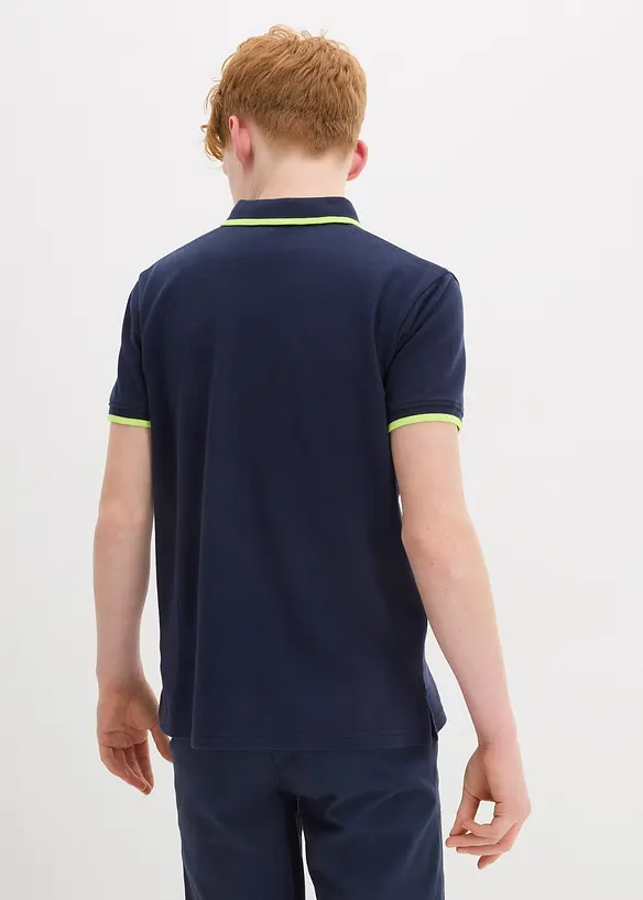 Polo in piquet di puro cotone, bonprix