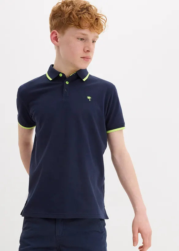 Polo in piquet di puro cotone, bonprix