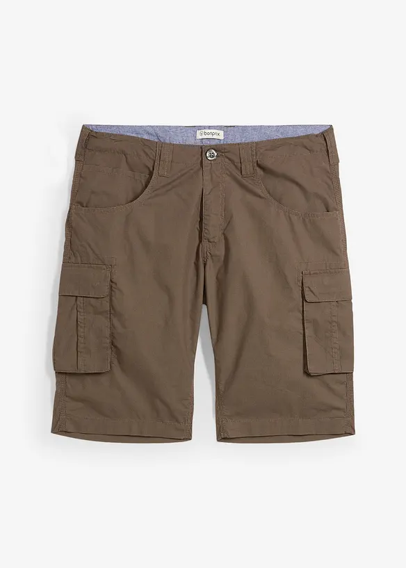 Bermuda cargo in puro cotone, relaxed fit, bonprix