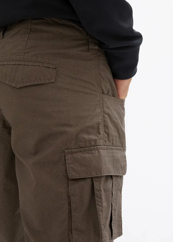 Bermuda cargo in puro cotone, relaxed fit, bonprix