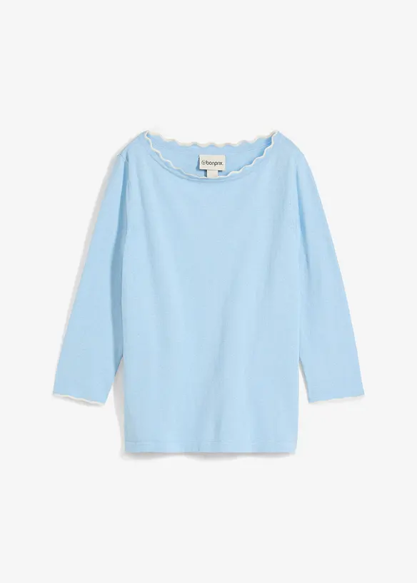 Maglione in filato fine in misto seta, bonprix
