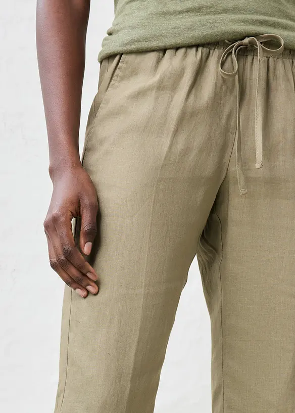 Pantaloni in puro lino, bonprix