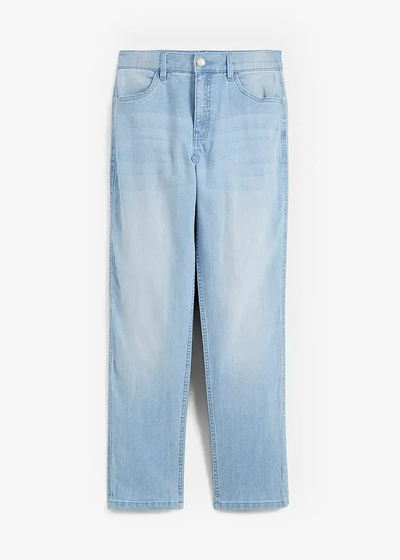 Jeans elasticizzati loose fit con vita regolabile, straight, bonprix
