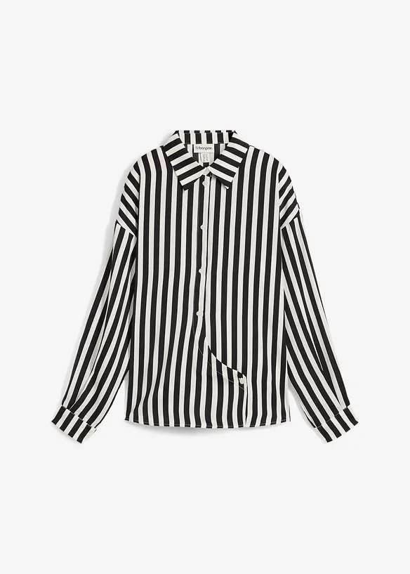 Camicia in satin fluente, bonprix