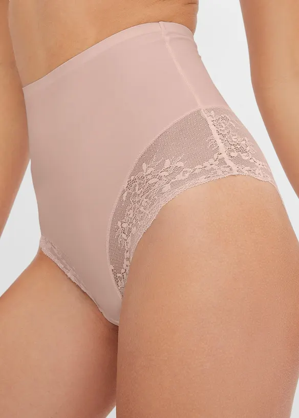 Culotte laser cut con effetto modellante medio (pacco da 2), bonprix