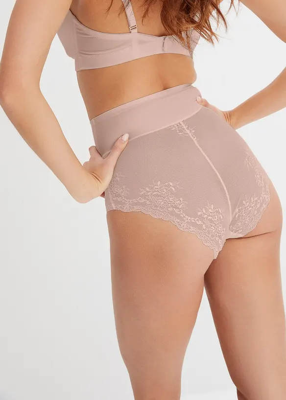 Culotte laser cut con effetto modellante medio (pacco da 2), bonprix