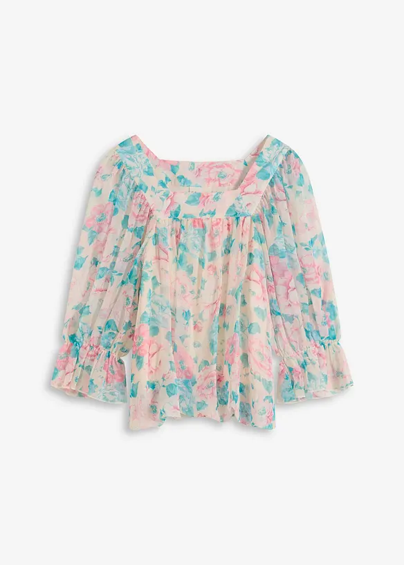 Blusa con fondo a palloncino, bonprix