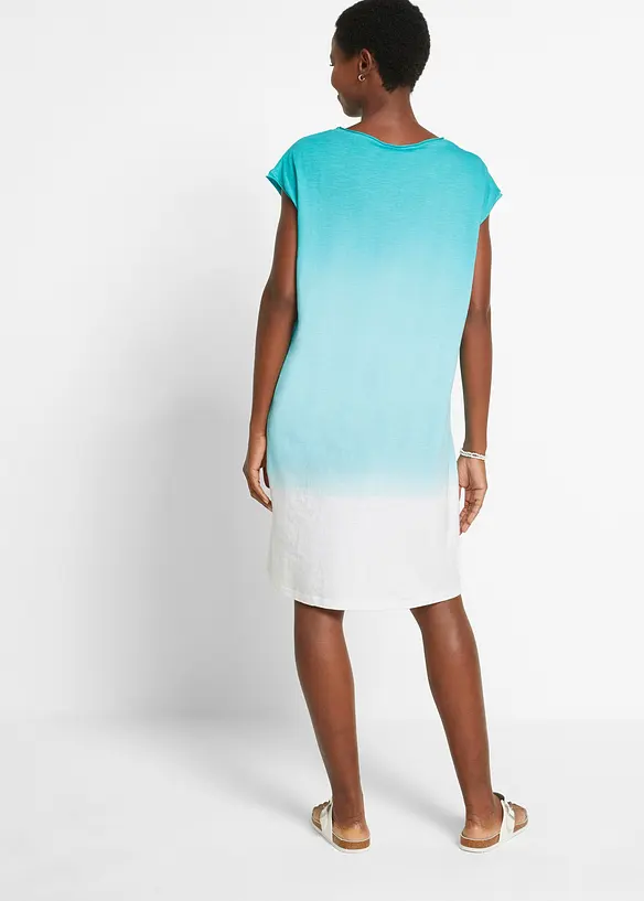 Abito t-shirt con colori sfumati, bonprix