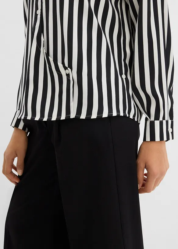 Camicia in satin fluente, bonprix