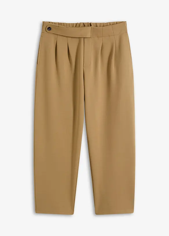 Pantaloni in jersey con pinces, bonprix