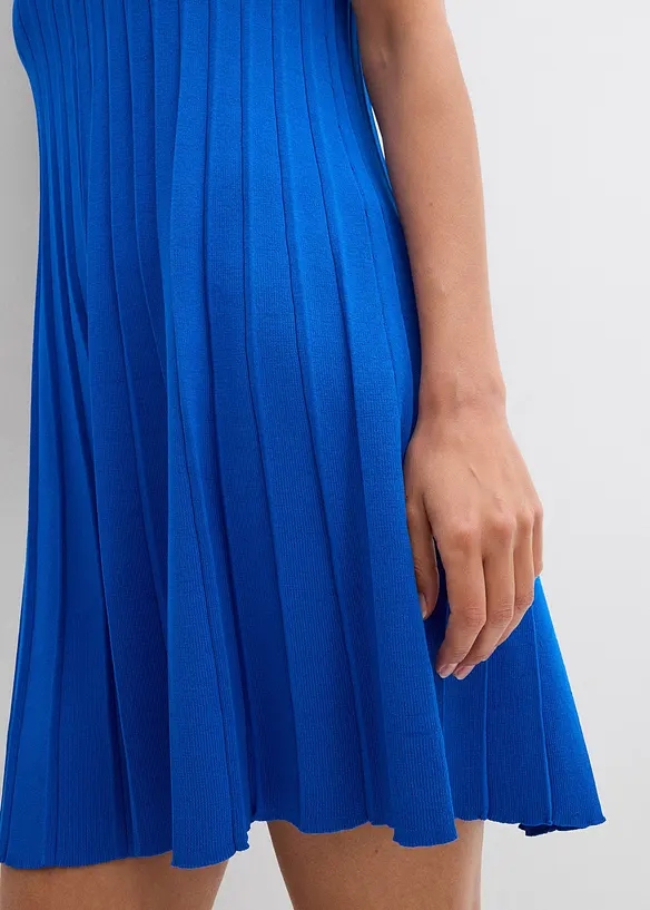 Abito in maglia svasato in misto viscosa, bonprix