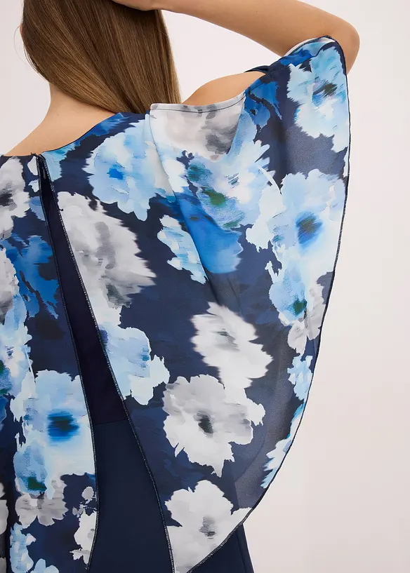 Tuta con mantellina, bonprix