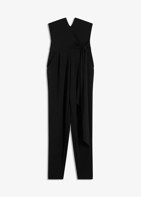 Tuta in stile bustier con dettaglio da annodare, bonprix
