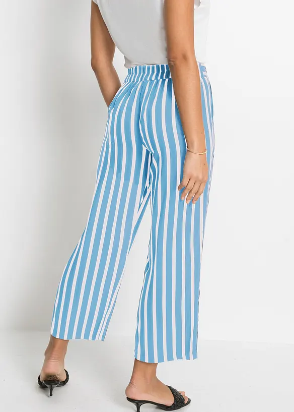 Pantaloni a palazzo a vita alta, bonprix