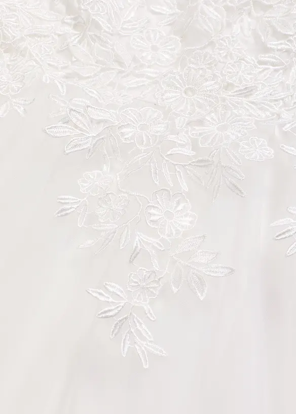 Abito da sposa in delicato tulle con pizzo, bonprix