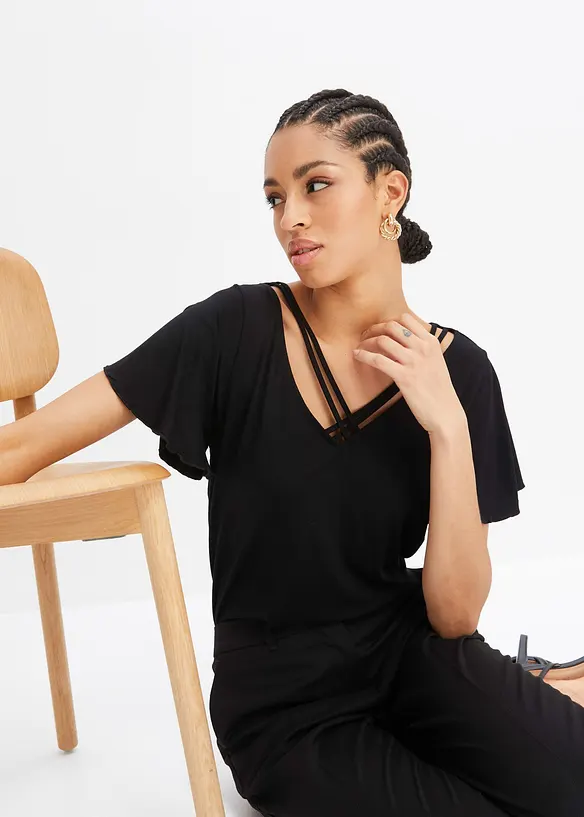 Maglia con fascette, bonprix