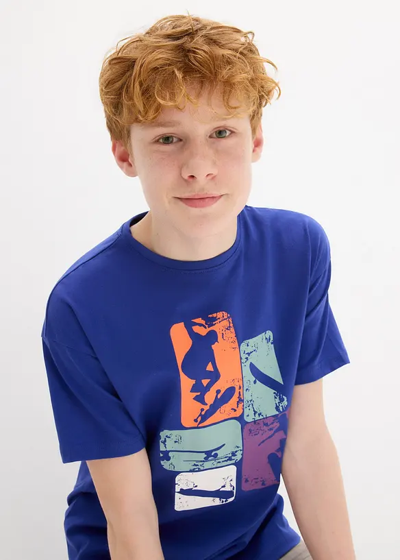 T-shirt in puro cotone biologico, bonprix