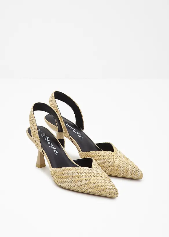 Décolleté slingback, bonprix