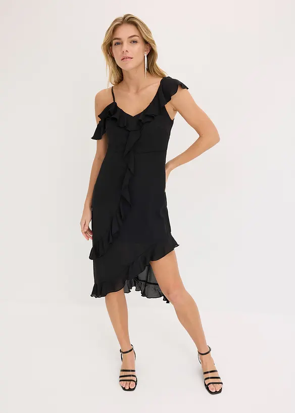 Abito midi aderente, bonprix
