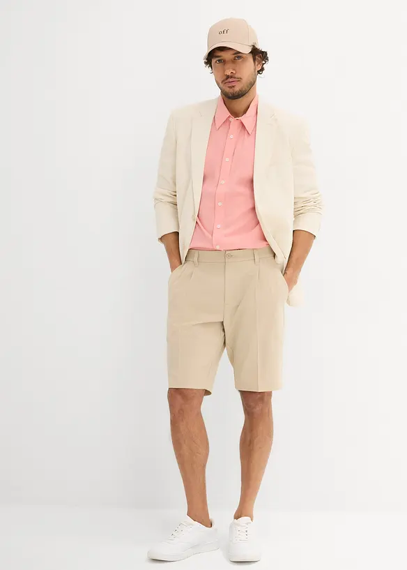 Camicia a maniche corte in viscosa, bonprix