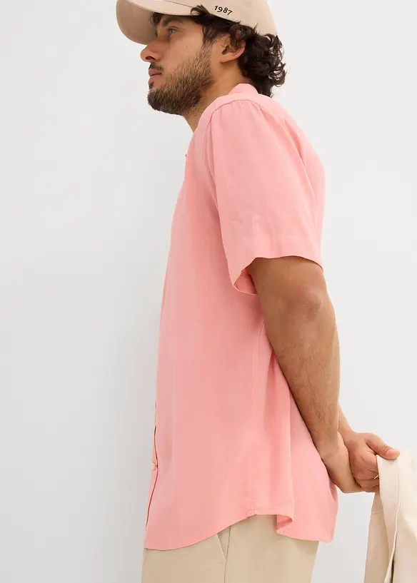 Camicia a maniche corte in viscosa, bonprix