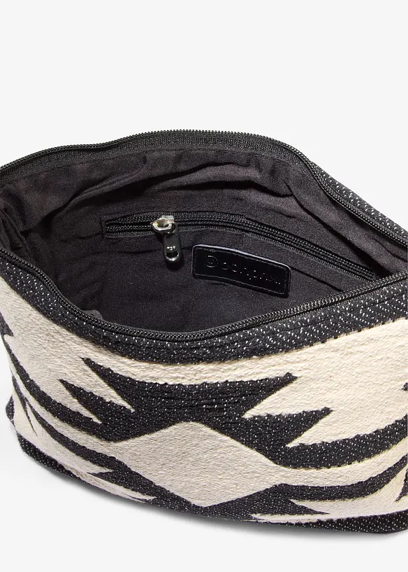 Borsa a tracolla in tela, bonprix