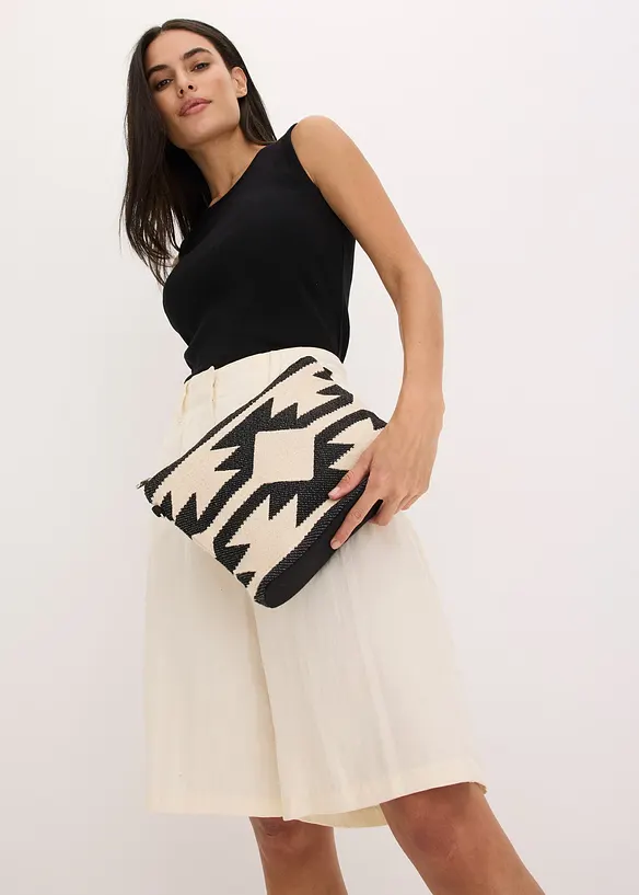 Borsa a tracolla in tela, bonprix